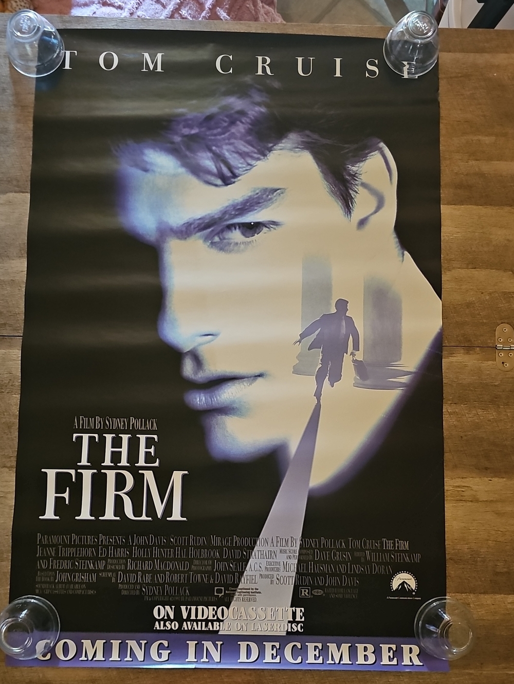 Vintage 1993 "The Firm" Original Movie Poster - Tom Cruise